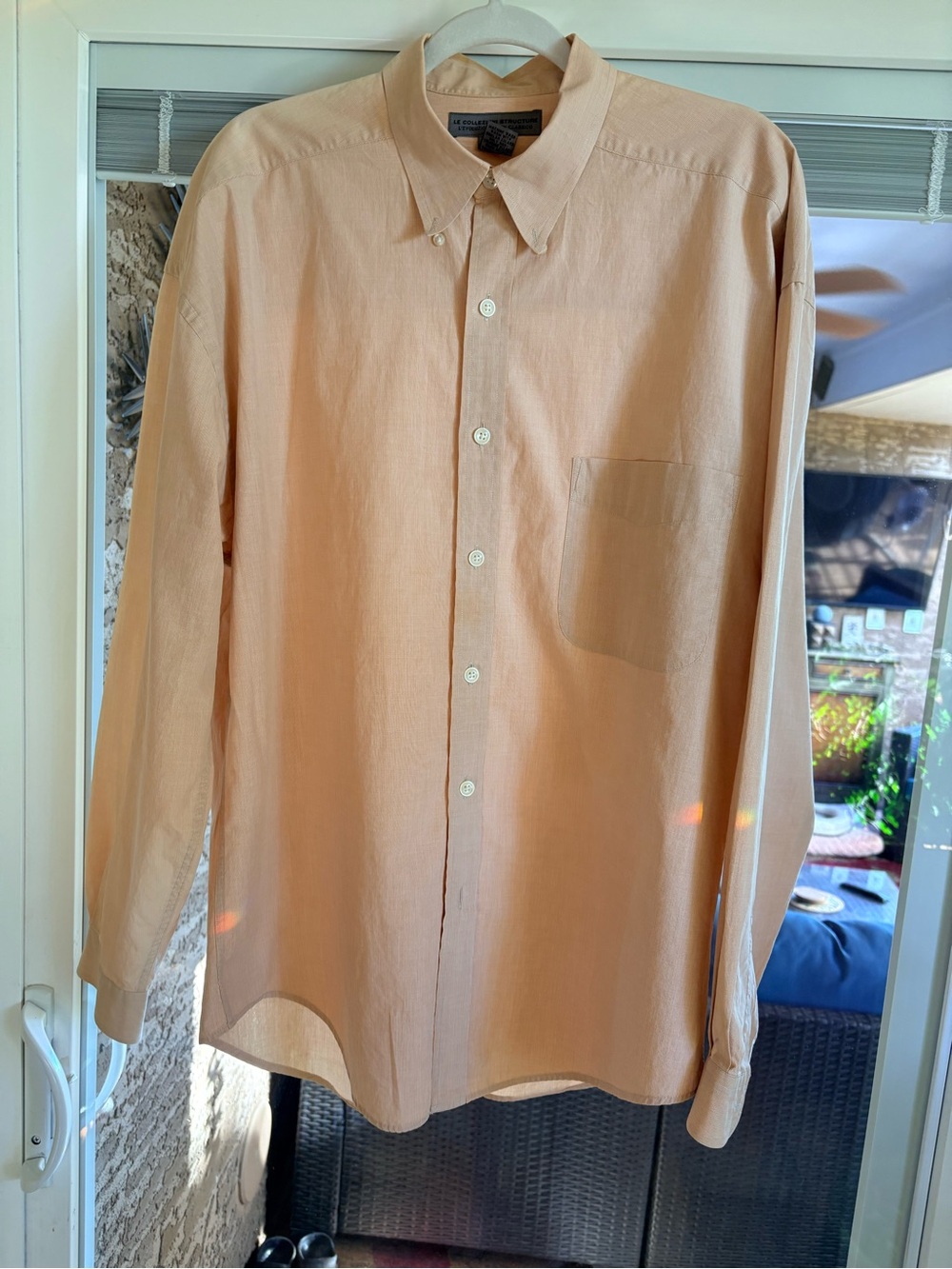 Vintage 90s Structure Le Collezioni Cotton Button-Up Shirt - Size L